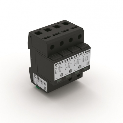 УЗИП класса 2, 3 фазы, PEN АвИмп-II-3.0-385VF/80-С | код 40021002 | СТЭЗ