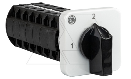 Переключатель BS 16 71 U, 6P, 20A, тип 1-2 (90°), 6NO на 1_2, на дверь, фронт IP40 | код EAC602560R | Rade Koncar Переключатель BS 16 71 U, 6P, 20A, тип 1-2 (90°), 6NO на 1_2, на дверь, фронт IP40 | код EAC602560R | Rade Koncar