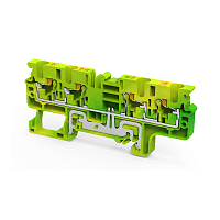 Клемма заземляющая push-in OptiClip CPG-4-QUATTRO-PE-I-(0,2-4)-PEN | код 331860 | КЭАЗ