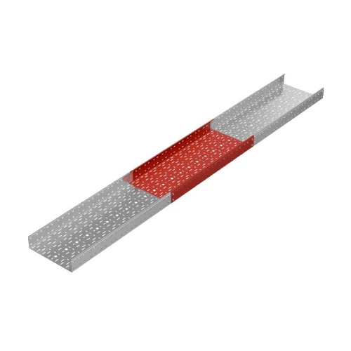 Лоток листовой перфорированный 400х100 L3000 сталь 1мм "Стандарт ПЛЮС" LPEplus100-400-1.0-3000 INOX304 КМ PL5187 фото 3 Лоток листовой перфорированный 400х100 L3000 сталь 1мм "Стандарт ПЛЮС" LPEplus100-400-1.0-3000 INOX304 КМ PL5187 фото 3