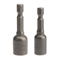 Ключ-насадка магнитная 1/4 8х48 мм + 10х48 мм (2 шт./уп.) Kranz | код KR-92-0402-2 | KRANZ