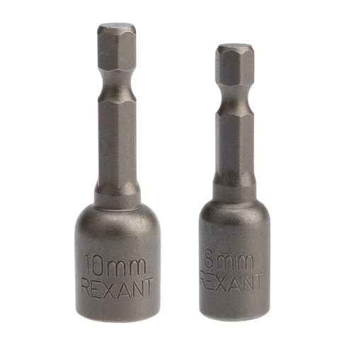 Ключ-насадка магнитная 1/4 8х48 мм + 10х48 мм (2 шт./уп.) Kranz | код KR-92-0402-2 | KRANZ