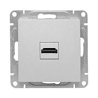 Розетка СП Эпика HDMI механизм алюм. EKF UP1-SOA-HDMI