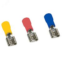 Разъем плоский РпИм OptiKit S-Pm-PVC-5,5-6-0,4(100шт) | код 278082 | КЭАЗ