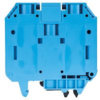 Проходная клемма, тип фиксации провода: винтовой, номинальное сечение: 35 мм кв., 125A, 800V, ширина: 16 мм, цвет: синий, тип монтажа: DIN 35 | код 57.535.0155.6 | Wieland