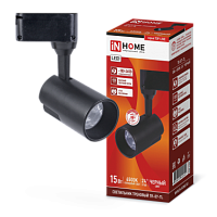 Светильник трековый светодиодный TR-07-TL 15Вт 6500К 1500Лм IP40 24 градуса черный серии TOP-LINE IN HOME | код 4690612040141 | IN HOME