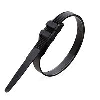 Стяжка нейлоновая КСУ 9х350 (100шт.) (Fortisflex) | код 53757 | Fortisflex