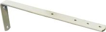 Кронштейн бытовой белый 60*100*20*4.0 мм - накл. Tech-Krep | код 127941 | Tech-KREP
