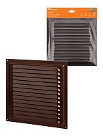 Решетка металл. 250х250, коричневая, с покрытием полимерной эмалью TDM | код SQ1807-0709 | TDM