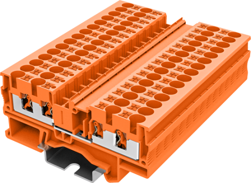 TP4-4-OG Клемма TP 2-2 проходная Push-in, сеч.4мм2, оранж., шт | код TP4-4-OG | SUPU TP4-4-OG Клемма TP 2-2 проходная Push-in, сеч.4мм2, оранж., шт | код TP4-4-OG | SUPU