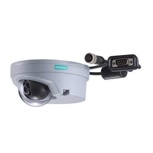 Камера VPort 06-2L42M-T EN50155,FHD,H.264/MJPEG IP camera,DB9 connector,1 audio input, 12/24VDC, 4.2mm Lens,-40 to70 C | код 00-06104625 | MOXA