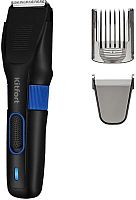 Машинка для стрижки Kitfort КТ-3130-3 черный/синий 5Вт (насадок в компл:2шт) | код 1878892 | KITFORT
