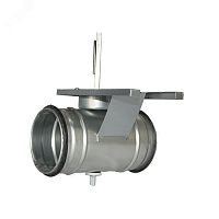 Клапан воздушный с площадкой под привод для круглых каналов КВ 250 мм | код 4687203804558 | VentART