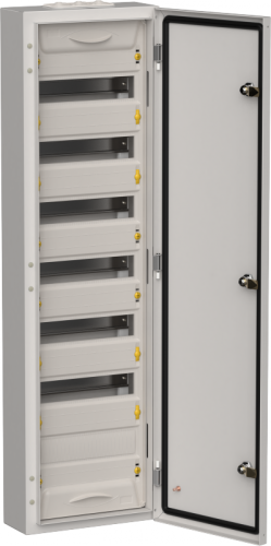 TITAN 5 Корпус мет. ЩРн-84 (1х84) 1085х310х140 IP54 сер IEK | код TI5-50-N-084-54-7035 | IEK