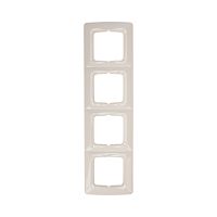 DEA Рамка 4-я горизонтальная Беж KRANZ | код KR-78-0258 | KRANZ