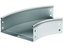 Угол CPO 45 горизонтальный 45° 100х80 в комплекте с крепежными элементами и соединительными пластинами, необходимыми для монтажа, го | код 36082KHDZ | DKC