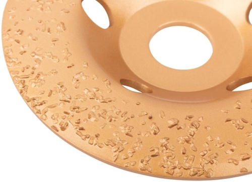 Диск твердосплавный шлифовальный, наклонный, посадочный диаметр 22,2 мм, 125 мм, Р24 | код 39531 | FIT фото 7