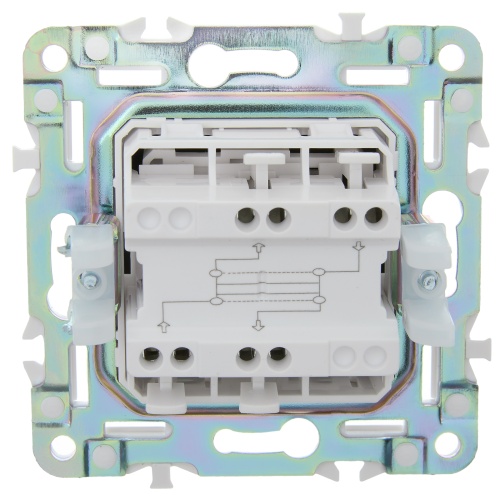 SKANDY Выключ. 1-кл. перекр. 10А SK-V03B беж. IEK | код SK-V13-0-10-K10 | IEK фото 3