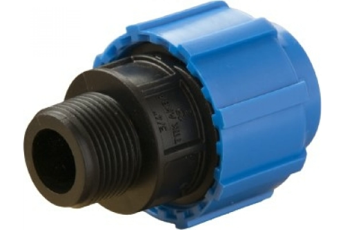 Муфта ПНД компрессионная НР 25 х 1/2' | код 53002512 | Политэк Муфта ПНД компрессионная НР 25 х 1/2' | код 53002512 | Политэк