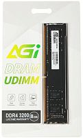 Память DDR4 8GB 3200MHz AGi AGI320008UD138 UD138 RTL PC4-25600 CL22 DIMM 288-pin 1.2В Ret | код 1924182 | AGI