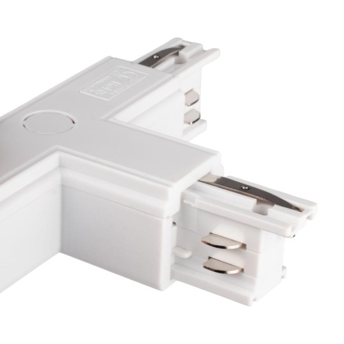 Коннектор белый левый внешн. T-образн. для 3Ф шинопровода 3P PTR CT-WH L/OUT JazzWay | код 5063174 | JazzWay фото 5