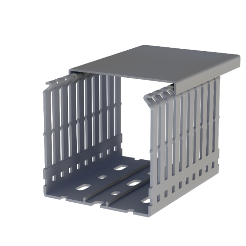 555 8080, KKD 8080, Перфорированный короб с крышкой, 80x80 (ШxВ) Серый | код 0.0.0.5.558080 | KLEMSAN 555 8080, KKD 8080, Перфорированный короб с крышкой, 80x80 (ШxВ) Серый | код 0.0.0.5.558080 | KLEMSAN