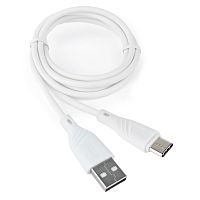 Кабель USB 2.0 Cablexpert CCB-USB2-AMCMO1-1MW, AM/Type-C, издание Classic 0.1, длина 1м, белый, блистер | код CCB-USB2-AMCMO1-1MW | Cablexpert