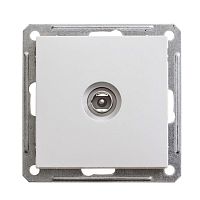 Розетка TV W59, одиночная, белый | код. RTS-151-1-86 | Schneider Electric