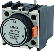 Приставка задержки времени LA2-DT4 (CJX2i, CJX2-D, CJX2s) вкл. 10-180с 1НО+1НЗ | код C000106 | CNC