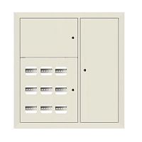 Щит этажный 9 кв. RAL9002 3 окна в ряд по гориз. (1000х950х150) EKF PROxima | код mb29-v-9-ral9002-1 | EKF