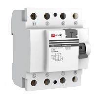 Выключатель дифференциальный (УЗО) (селективный) 4п 40А 300мА тип AC PROxima | код. elcb-4-40-300S-em-pro | EKF