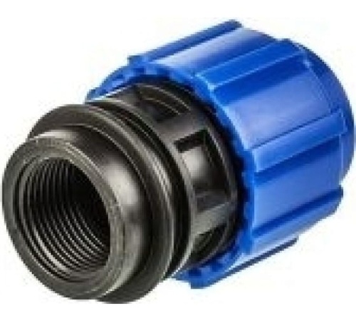 Муфта ПНД компрессионная ВР 25 х 1/2' | код 52002512 | Политэк Муфта ПНД компрессионная ВР 25 х 1/2' | код 52002512 | Политэк