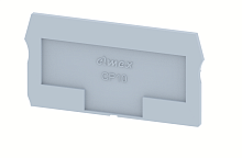 Концевая пластина для клемм, серая CP10-GREY | код 3911150000 | Elmex