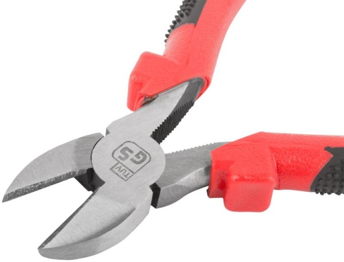 Бокорезы ''Стандарт'', красно-черные пластиковые ручки, полированная сталь 165 мм | код 48016 | FIT фото 6 Бокорезы ''Стандарт'', красно-черные пластиковые ручки, полированная сталь 165 мм | код 48016 | FIT фото 6