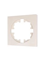 Рамка 1-м OSEN горизонт. квадрат сл. кость LEZARD 743-9000-146