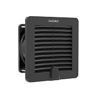 Вентилятор с фильтром RV 50 м3/ч, 24 В DC, 150x150 мм, IP54, RAL9005 | код R5RV12024B | DKC