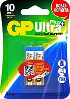 Батарея GP Ultra Plus Alkaline 24AUP LR03 AAA (2шт) | код 558936 | GP