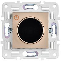 SKANDY Термостат электронный с индикацией SK-T01Sa песочный IEK | код SK-RT11-K98 | IEK