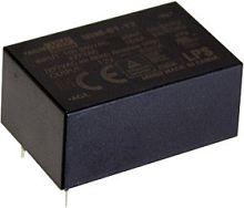 Источник питания AC-DC, 1Вт, вход 85…305В AC 47…63 Гц, 120...370B DC, выход 12В/83мА, изоляция 3000В AC, в корпусе на плату 33.7х22.2х15мм, -30...+85C, монтаж в отверстия | код IRM-01-12 | MeanWell