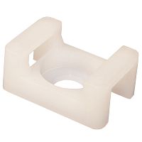 Держатель кабеля под винт RUICHI STM-1, 5х15 мм, белый | код 84866 | Ruichi