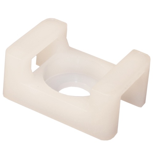 Держатель кабеля под винт RUICHI STM-1, 5х15 мм, белый | код 84866 | Ruichi