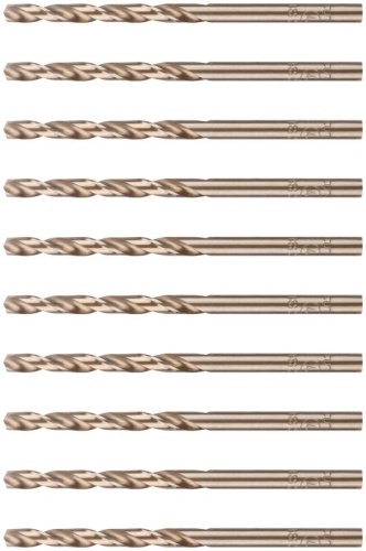 Сверло по металлу Cutop Profi с кобальтом 5%, 4.1X75 мм (10 шт) | код 48-41-10 | FIT фото 5