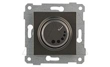 Rita - Светорегулятор (RL) с подсветкой, поворотный, 1000 Вт, дымчатый | код 2200-444-0295 | Mutlusan