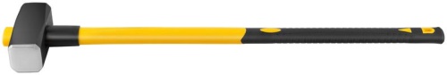 Кувалда кованая, фиброглассовая обратная усиленная ручка 900 мм, 5 кг | код 45245 | FIT фото 3