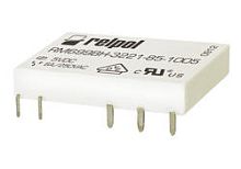 Реле RM699BV-3211-85-1012, 1CO, 0.05A(30VAC/36VDC), AgSnO2/Au 3µm, 12VDC, для печатных плат и цоколя, IP67 | код 2613704 | Relpol