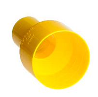 Муфта переходная для труб D=110мм на D=63мм | код МКЛ-110х63 | RUVinil