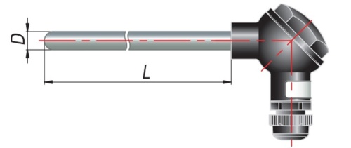 Преобразователь термоэлектрический 2ДТПL025Л-0100.1250 | код 140110 | ОВЕН