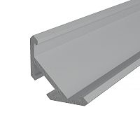 Профиль алюминиевый угловой 15х15 мм 2 м (заказывать отдельно заглушки 146-230-1) REXANT | код 146-230 | REXANT