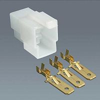 Разъём авт. соединитель RUICHI 7031A-6.3-11, 12/ 24 (DC) В | код 107501 | Ruichi