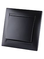 Выключатель на 2 направления 1 кл. 10А графит Лама TDM | код SQ1815-0606 | TDM